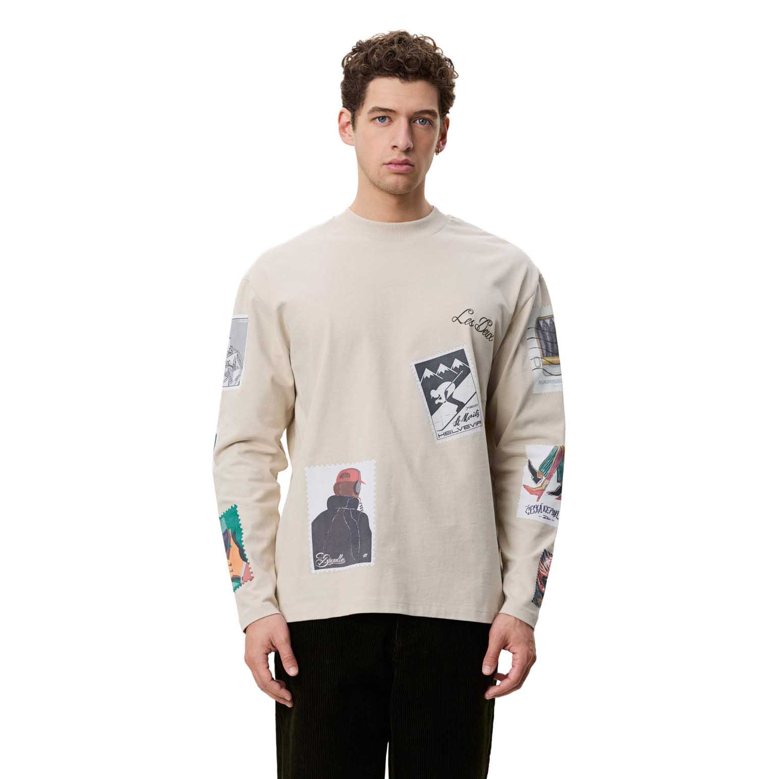 Les Deux Stamp LS T-Shirt